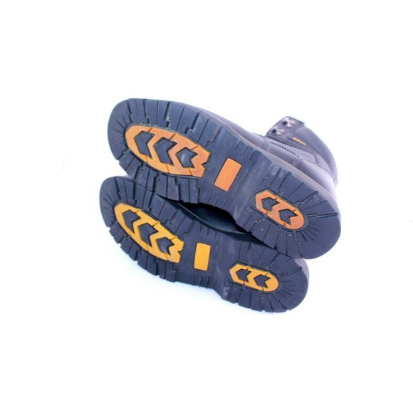 Brahma Mens Gus 2518950 Black Leather Steel Toe Wo - Picture 6 of 6